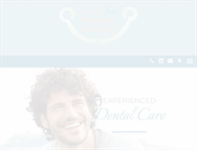 Tablet Screenshot of mynewteeth.com